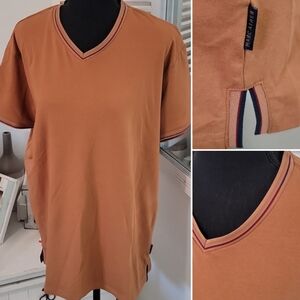 Marc Asher V Neck Short Sleeve